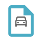 Icono certificado de antecedentes